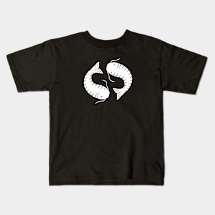 Pisces Symbol Kids T-Shirt